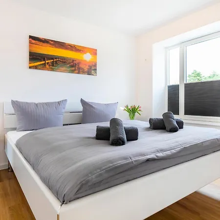 Apartament Prora - Ferienwohnung Mit Balkon Und Waschmaschine - Duenenheide 2,2 *